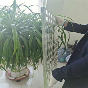 <span class=keywords><strong>Verre</strong></span> strié stratifié SGP Premium 10+10mm double face avec diffusion de lumière élégante pour nervures verticales décoratives - Product Image 5