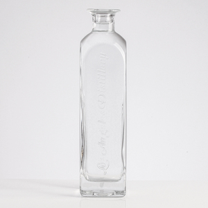 750ml Clair Plat <span class=keywords><strong>Cognac</strong></span> <span class=keywords><strong>Liqueur</strong></span> Gin Vodka Whisky Esprit Bouteille En Verre - Product Image 2