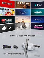 Mini projecteur portable Everycom V3 Full HD 7000 Lux 1080p pour films