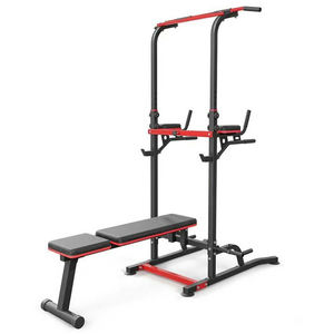 Gymbopro Power Tower Gym <span class=keywords><strong>con</strong></span> <span class=keywords><strong>Banco</strong></span> de fitness, estación plegable multifunción Power Tower Pull up - Product Image 3