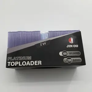 热卖35pt Toploader薄膜保护3x4交易卡运动卡棒球卡套