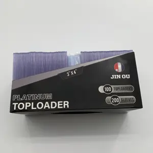 ขายร้อน35pt Toploader ฟิล์มป้องกัน3X4ซื้อขายการ์ดกีฬาเบสบอลการ์ดแขน