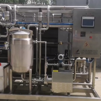 Équipement de pasteurisation du lait rentable, stérilisateur de lait UHT personnalisé, machine à plaques, 75-145 degrés, prix d'usine
