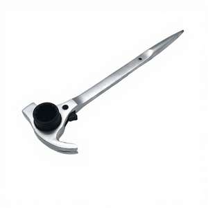 Chiave a cricchetto industriale Chiree 4-in-1 per ponteggi, martello a coda di rondine 19x22mm, in acciaio al carbonio metrico, OEM 600Nm - Product Image 2