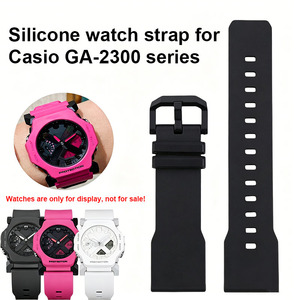 Adaptateur de bracelet de montre en caoutchouc et résine Forwelleny 24 mm pour Casio GA-2300, connecteur de modification de bracelet, convertisseur - Product Image 2