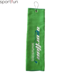 Serviettes de <span class=keywords><strong>golf</strong></span> en microfibre gaufrée d'olive personnalisées personnalisées professionnelles pour les clubs de <span class=keywords><strong>golf</strong></span> intérieurs extérieurs de salle de sport - Product Image 2