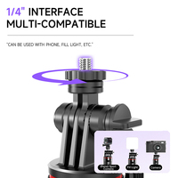 Cyke C22 Ai Face Tracking Cardanische Stabilisator 360 ° Opvouwbaar Statief En Selfiestick Met Afstandsbediening Voor Digitale Camera Vloggen