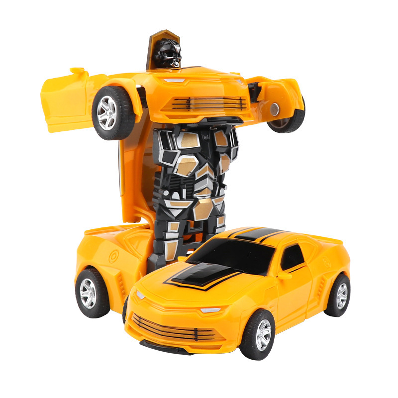 Véhicule transformable Bumblebee - Orange - (Boîte de couleur)