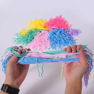Juguete Elástico de Pasta de Colores, Juguete de Descompresión con Cuerda Elástica de TPR, Regalo Sensorial Novedoso para Niños, Recuerdo de Fiesta - Product Image 3
