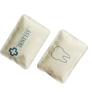 OEM promozione medici tessuto regalo rettangolo dentale impacco freddo raffreddamento sacchetto di ghiaccio riutilizzabile sollievo dal dolore - Product Image 1