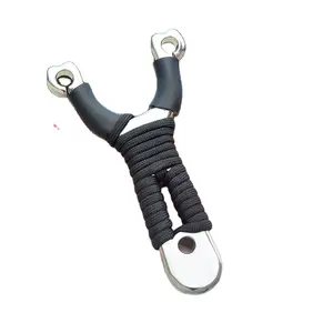 Kleine Bow Door Sling shot Outdoor 304 Edelstahl Metall Sling shot <span class=keywords><strong>Mini</strong></span> Outdoor Traditionelle Jagd Präzision Sling shot - Product Image 1