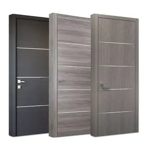 pictures design door solid wood core luxury bedroom office modern laminated flush dark gray interior doors