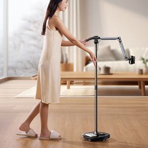 Feixiang L66 Ultimate Rolling Disk supporto per telefono 360 ° x3 bracci cavo remoto condotto 115cm di altezza flessibile per uso scrivania - Product Image 1