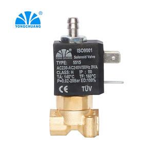 Válvula Solenoide de Acción Directa Miniatura Yuyao Yongchuang 5515-07, Micro Válvula Solenoide para Vapor y Calefacción - Product Image 2