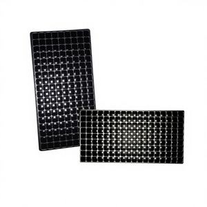 Plateau à semis rectangulaire réutilisable en plastique écologique de haute qualité, 162 cellules |   Plateau de semis hydroponique durable 54x28x5cm pour - Product Image 1