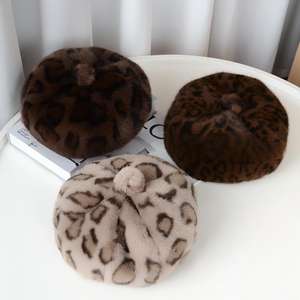 Nouveau béret pour femme, chapeau d'hiver doux, style français vintage, béret de peintre, couleur unie, casquette pour femme - Product Image 3