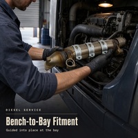 Kit de refroidisseur de recirculation des gaz d'échappement (EGR) Xtreme Duty, qualité OEM, remplacement pour Cummins ISX CM870 2881783NX