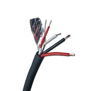 2X18AWG + 2X18AWG 屏蔽专业 DMX 电缆吉他电缆