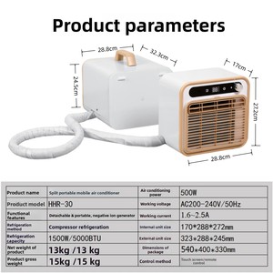 Aire Acondicionado Portátil Split Warmice, Enchufar y Usar, para Coche y Camping, Eficiente Energéticamente - Product Image 3