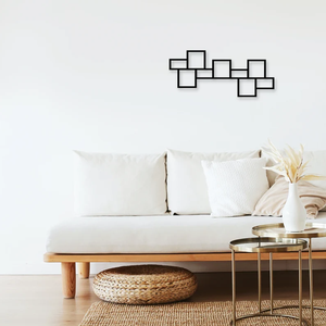 Treillis <span class=keywords><strong>mural</strong></span> en métal <span class=keywords><strong>pour</strong></span> <span class=keywords><strong>plantes</strong></span> grimpantes Supports de conception de jardin <span class=keywords><strong>intérieur</strong></span> et extérieur Condition suspendue - Product Image 6