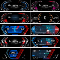 Pour E90 E91 E92 E93 : Tableau de bord numérique LCD avec Carplay et Android Auto, Plug and Play, sans codage, Canbus, pièce de rechange aftermarket