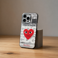 Coques de téléphone portable IMD pour iPhone 11 12 13 14 15 16 17 18 Promax, coque antichoc, funda, housse pour tous les téléphones Comme Des Garçons