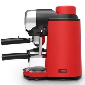 Guangdong hızlı ısıtma Espresso 5 Bar Espresso Cappuccino satın kahve makineleri süt köpürtücü mutfak için