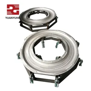 Moule en aluminium de forme ronde en plastique rotomoulé YUANYUHE