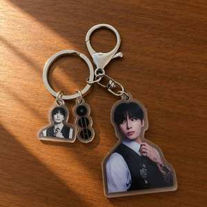 2026 World Tour Arirang Wholesale Kpop Idol Bangtan Boys Jungkook V Jimin Jin Suga Rm Eco-Friendly Safe Acrylic <strong>Keyring</strong> <strong>Charms</strong> - Product Image 6