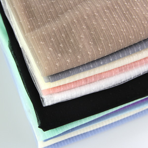 Tissu en dentelle brodée à pois doux pour jupe en <span class=keywords><strong>tulle</strong></span>, robe de mariée et décoration - Product Image 2