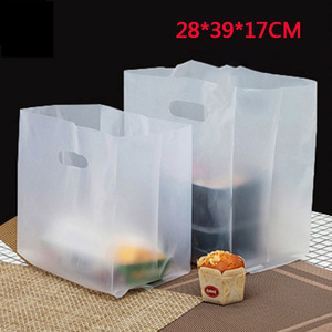<strong>Large</strong> Plastic Packaging for <strong>Sweets</strong> Goodie Plastic <strong>Bags</strong> with Handle Cake Bonbonniere Gift <strong>Bag</strong> Wedding Packing Candy Cookie - Product Image 3