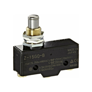 Interruptor de Límite Original Nuevo Z-15GQ-B, Tipo Estándar, 15A, 250V AC, Palanca de Rodillo, 1NC + 1NO, SPDT - Product Image 1
