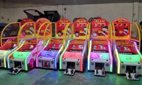 Billet de luxe pour enfants produits retour intérieur pistolet tirer à pièces armoire jeu vidéo basket-ball Machine d'arcade