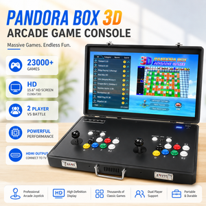 Máquina Arcade Portátil Plegable de 24 Pulgadas con Pantalla Grande, 2 Jugadores, <span class=keywords><strong>Pandora</strong></span> Box con 26800 Juegos, Consola Tipo Bartop Abatible para Arcade en Casa - Product Image 1