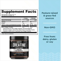 Solilan 500g Hoogwaardig Creatine Monohydraat Poeder Puur Smaakloos Vlierbes Vitamine Spiermassa Kracht Ondersteuning