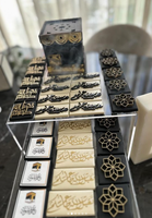 Plateau de service personnalisé RAY YI en gros de haute qualité pour l'Aïd al-Adha 2024 en forme de Kaaba avec décoration islamique en acrylique pour la maison