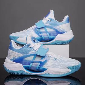 High Quality Fashion <b>Men</b> Trendy High-Top Sneakers Non-slip Training Basketball Style <b>Shoes</b> Outdoor Sports <b>Shoes</b> Basketball <b>Shoes</b> - Product Image 1