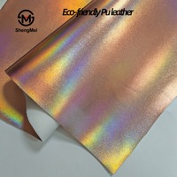 Tissu PU Métallisé Effet Phosphorescent Or Argent Brillant pour Décoration, Fond de Scène, Costume de Danse, Sac d'École, Coiffure