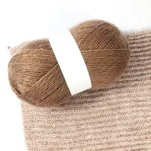 81%Polyester 4%wool 28%acrylic Soft Hand Feeling Fancy Brush Yarn For Baby Sweaters