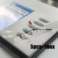 Lames de découpe CNC 2,5 mm 2 mm pour traceur vertical de vêtements CAD, lames en carbure pour découpeuse de vinyle SIN-AJET, matériaux pour échantillons de chaussures