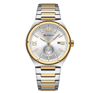 Reloj de Cuarzo para Hombre, Estilo Casual de Negocios, con Caja de Aleación, Correa de Acero Inoxidable, Esfera de Cristal, Resistente al Agua, con Calendario, en Oferta - Product Image 5