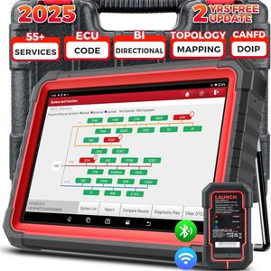เครื่องทดสอบแบตเตอรี่ X431 PRO3S+ V5.0 เครื่องมือสแกนแบบสองทิศทาง รองรับการเข้ารหัส ECU ระบบวินิจฉัยครบวงจร อัปเดตฟรี 2 ปี หน้าจอสัมผัส 10.1 นิ้ว - Product Image 1