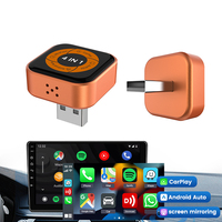Adaptador Inalámbrico Carplay USB, Dongle para Auto, Compatible con iOS y Android Auto, Mirrorlink, Plug and Play, Carlinkit para Autos, Aplicación YouTube