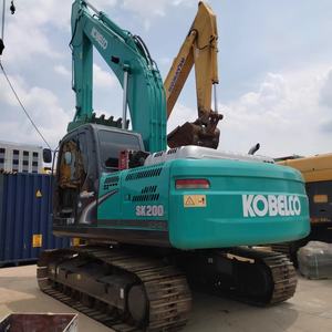 Excavadora Usada Kobelco SK 200 de Alta Calidad en Venta, Serie SK140 SK200 SK210, Fabricada en Japón, 20 Toneladas - Product Image 2