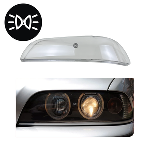 ZWENJIN para <span class=keywords><strong>BMW</strong></span> Serie 5 E39 520 <span class=keywords><strong>525</strong></span> 528 530 2000 2001 <span class=keywords><strong>2002</strong></span> 2003 Cubierta de Faro, Carcasa de Faro, Lente Transparente, Pantalla de Faro - Product Image 4
