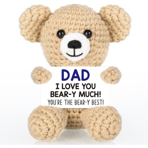 Ositos <span class=keywords><strong>de</strong></span> Peluche Alegres Hechos a Mano con Ganchillo - Regalos Perfectos <span class=keywords><strong>para</strong></span> Hijos, Niñas, Maestros, Amigos y Jefes - Product Image 3