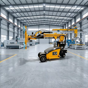 Elevador de Vidrio Hidráulico Autopropulsado GL600, Capacidad de 600 kg, con Sistema de Seguridad de Vacío con Bomba, 380V/220V - Product Image 1