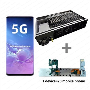 Hệ thống quản lý đồng bộ hóa hàng loạt điện thoại Android, hỗ trợ nhiều dòng máy như S10, S9+, quản lý thống nhất, trang trại điện thoại thông minh, click farm điện thoại. - Product Image 1