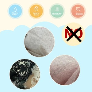 Estate neonata Jacquard tuta <span class=keywords><strong>100</strong></span>% pigiama di cotone con maniche corte tessuto a maglia traspirante per neonati - Product Image 3