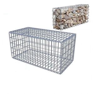 Garten wand Draht geflecht Korb Metall Gabion Box/Hersteller 75x75 geschweißte Gabion Mesh Korb Zaun für Steinmauer - Product Image 5